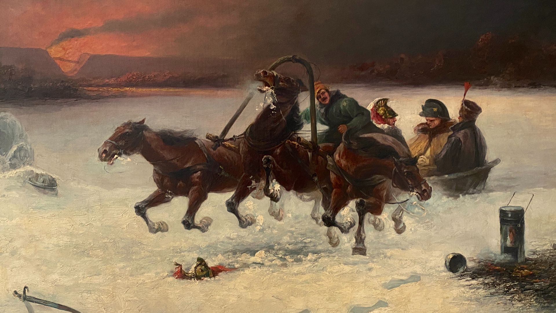 1. La campagne russe de Napoléon interrompue par un hiver brutal