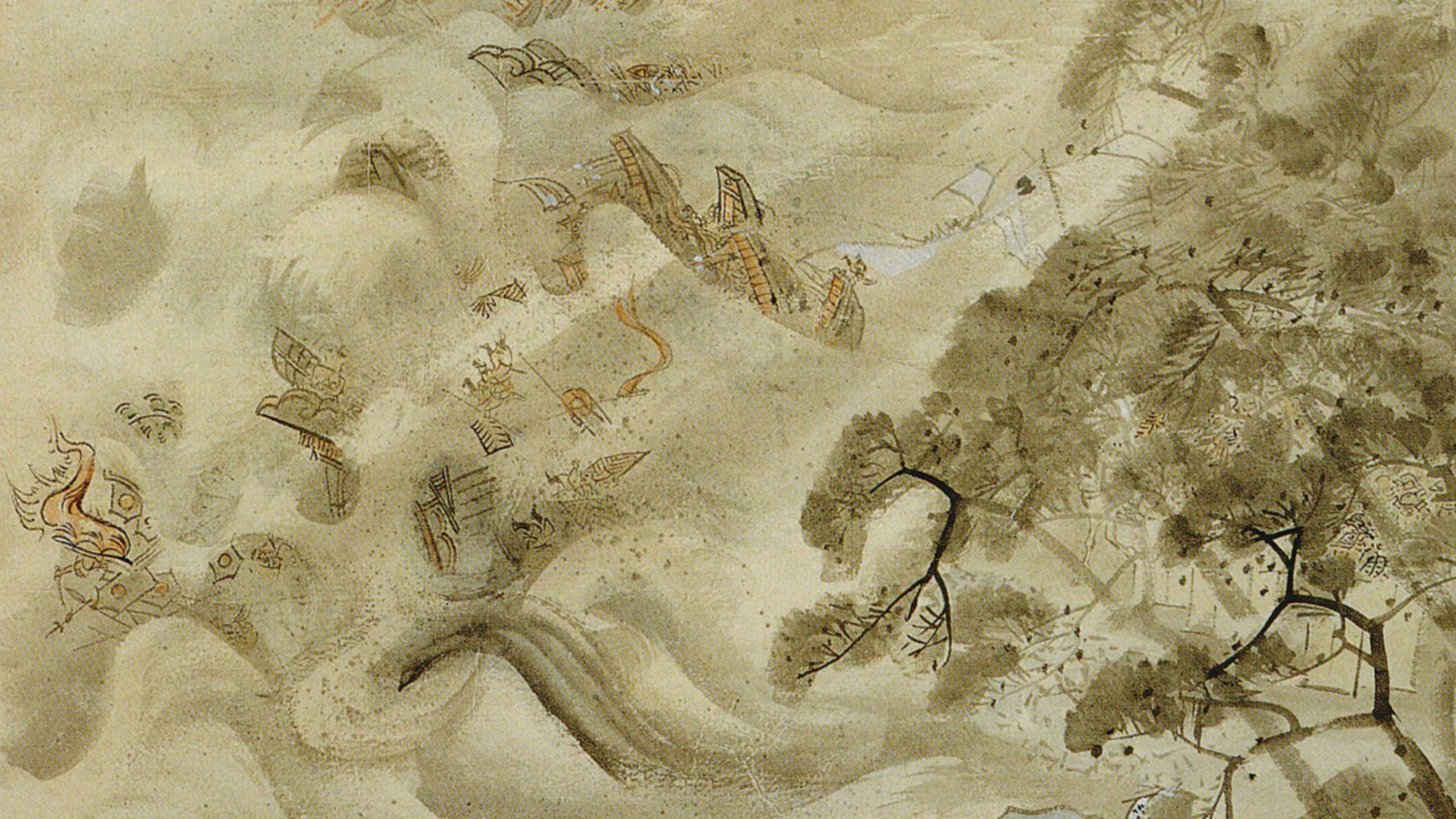 6. Les invasions mongoles du Japon contrecarrées par des typhons kamikazes