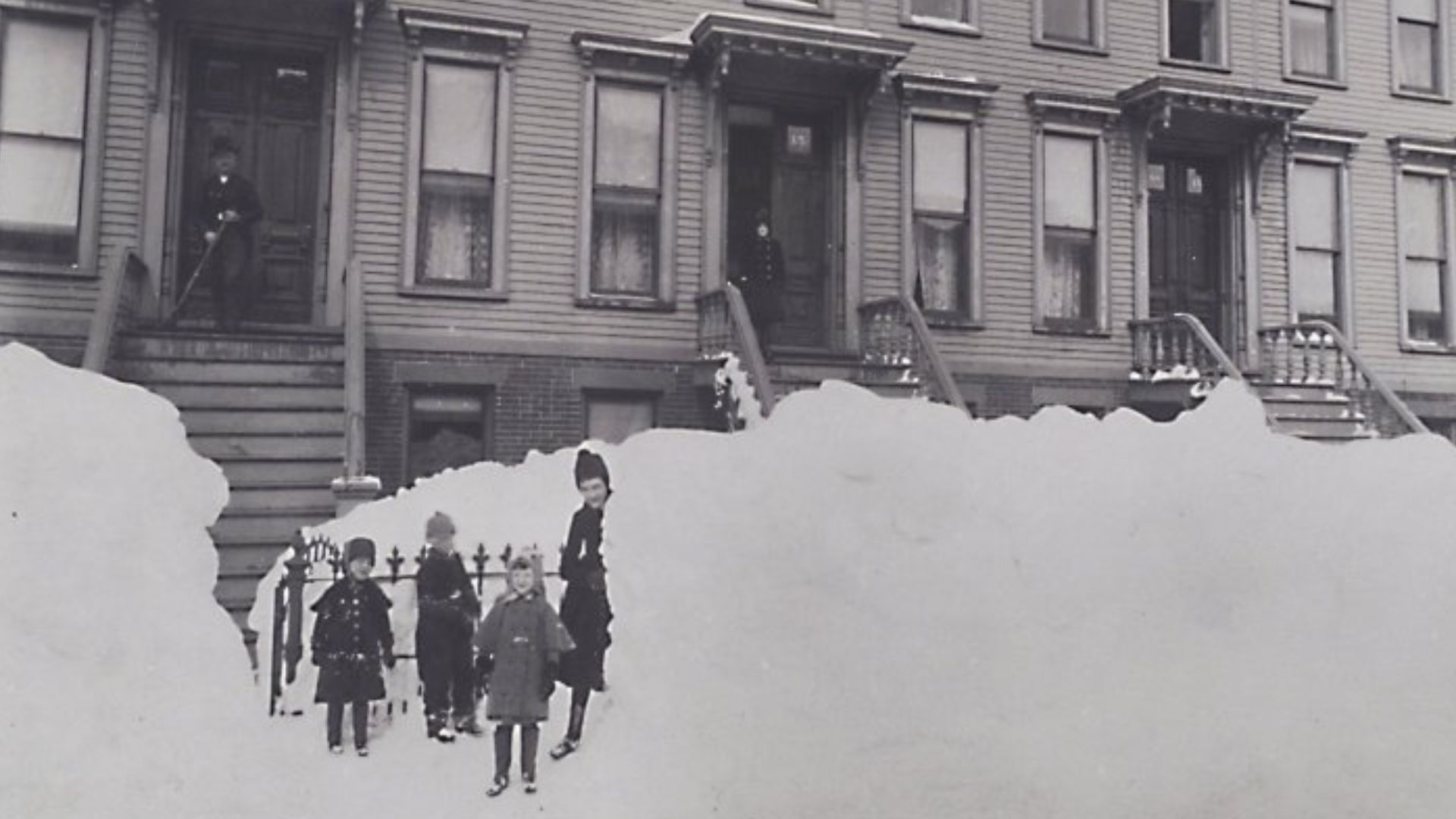 8. Le grand blizzard de 1888 a paralysé le nord-est des États-Unis
