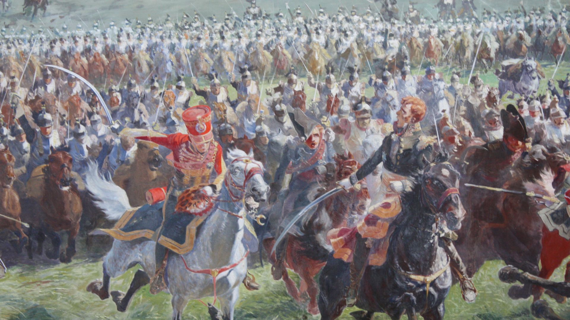 9. La bataille de Waterloo transformée par la pluie et la boue