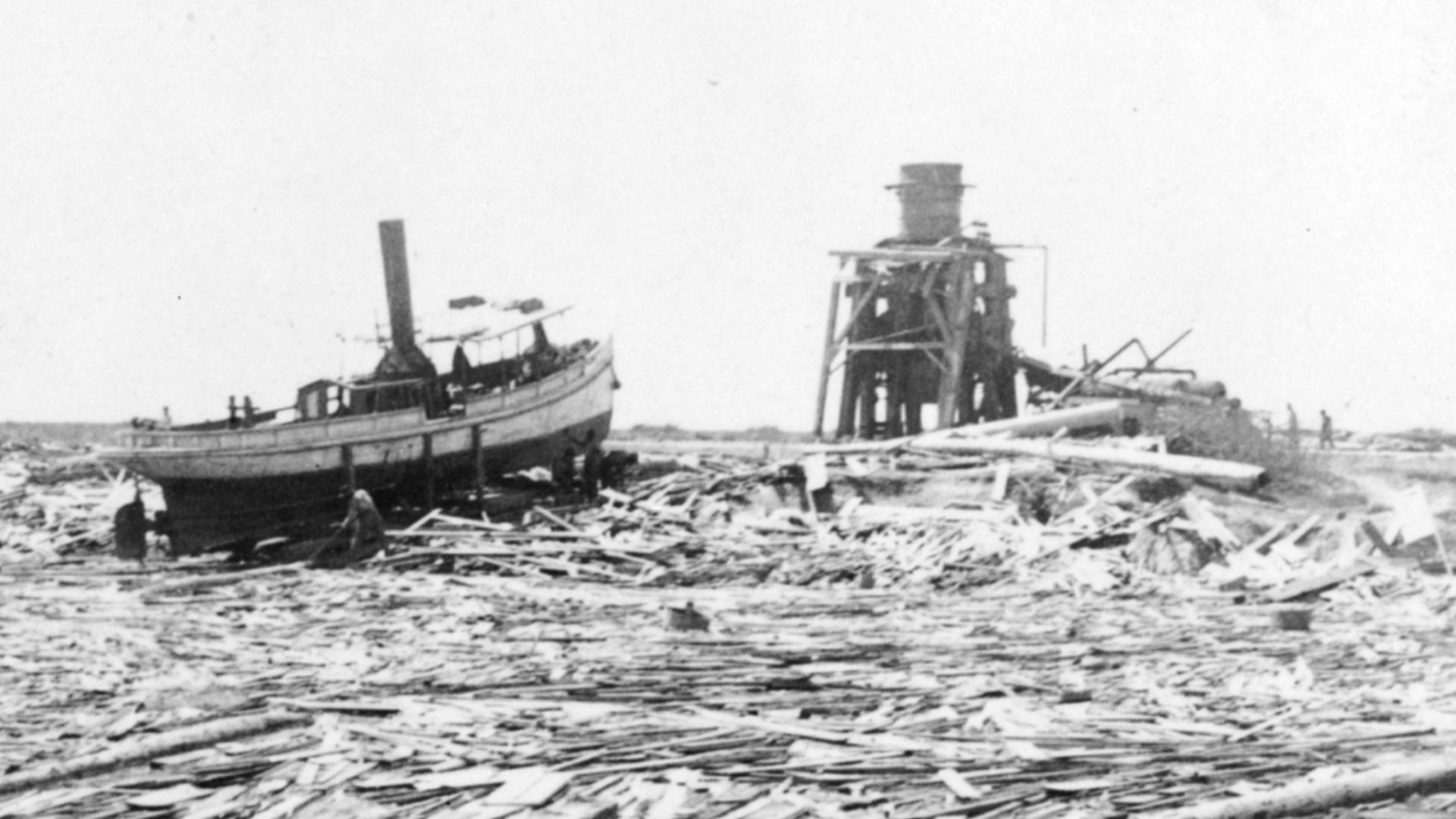 14. Le grand ouragan de Galveston a anéanti un grand port américain