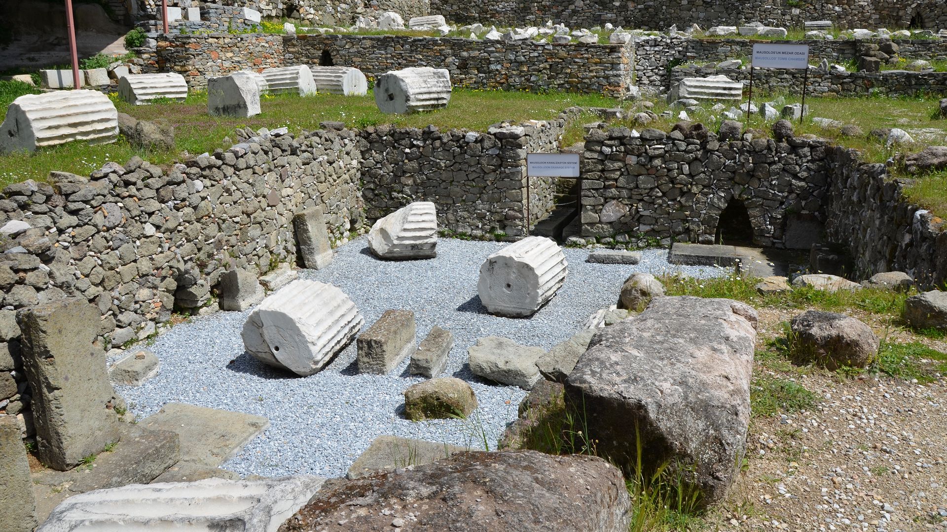 3. Mausolée d'Halicarnasse (Bodrum, Turquie)