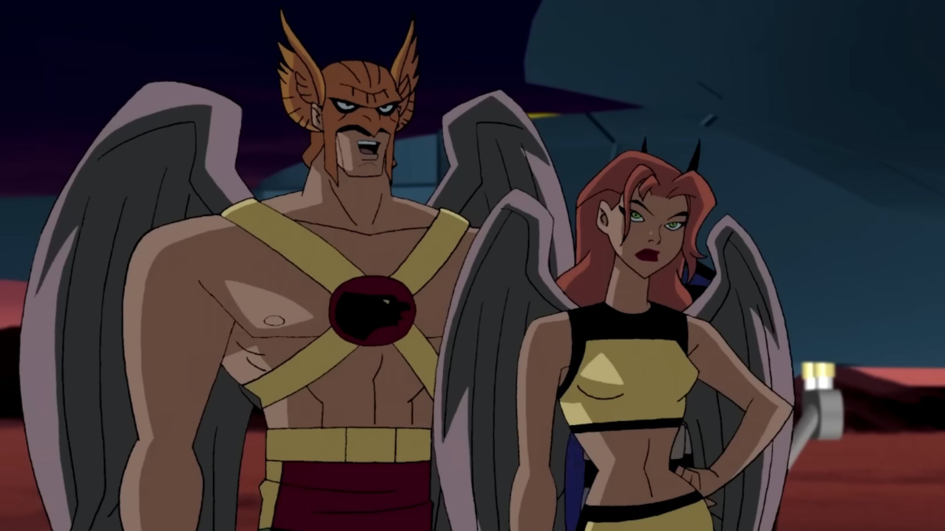 9. Hawkman et Hawkgirl