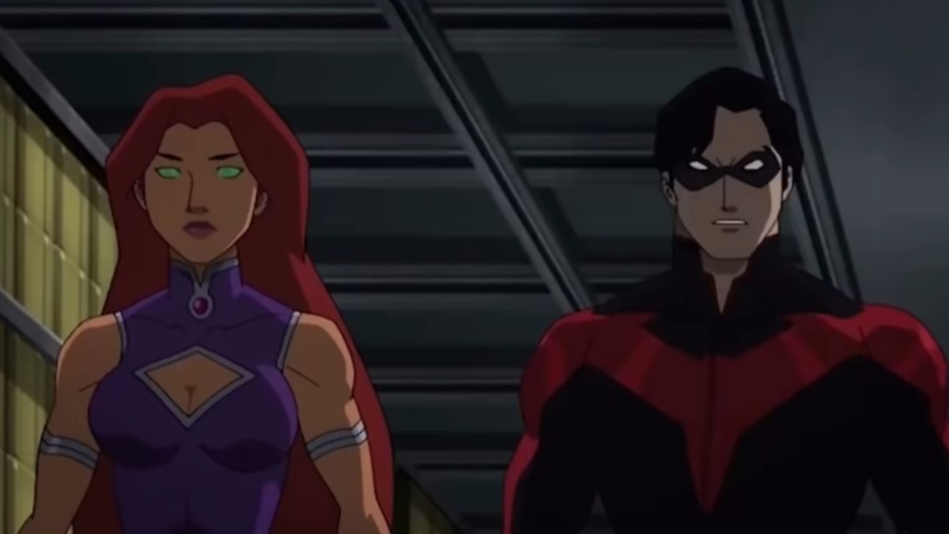 14. Starfire et Nightwing