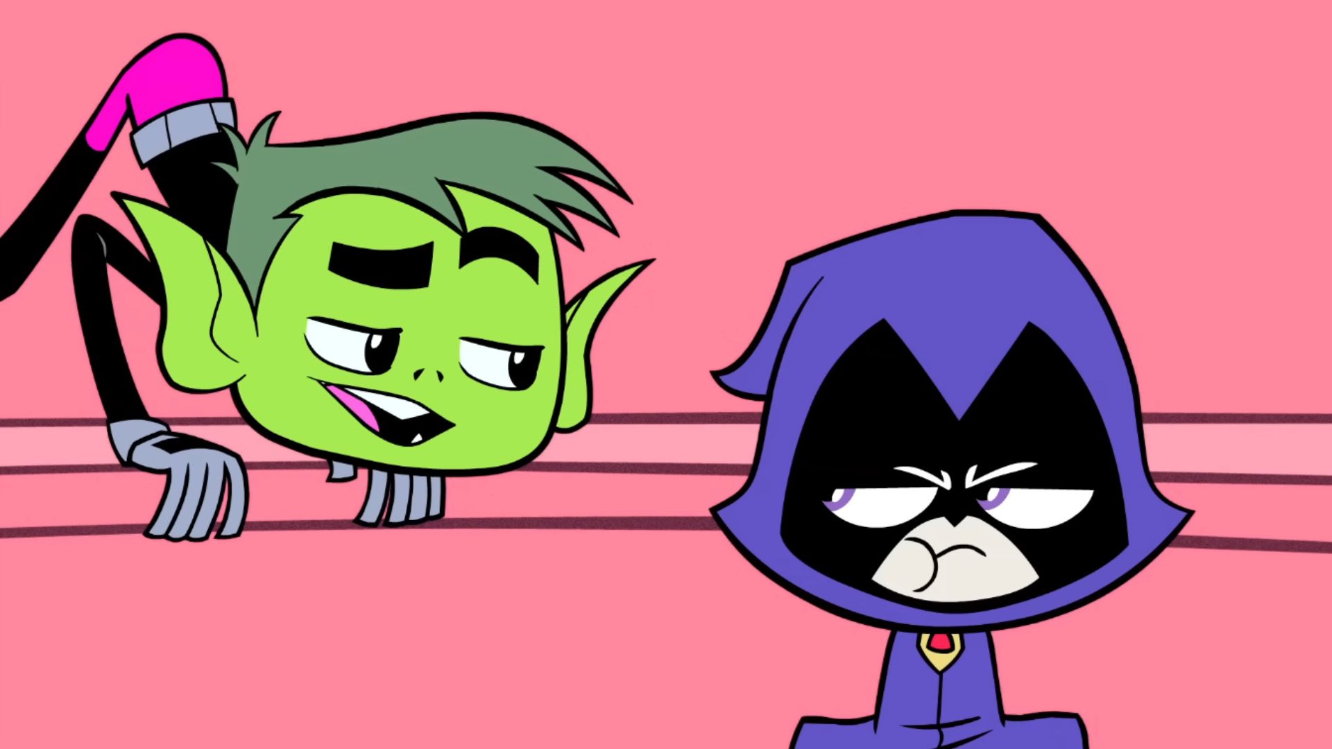 16. Raven et Beast Boy