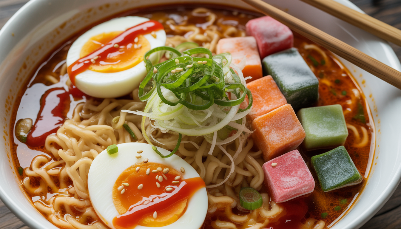 9. Soupe ramen améliorée