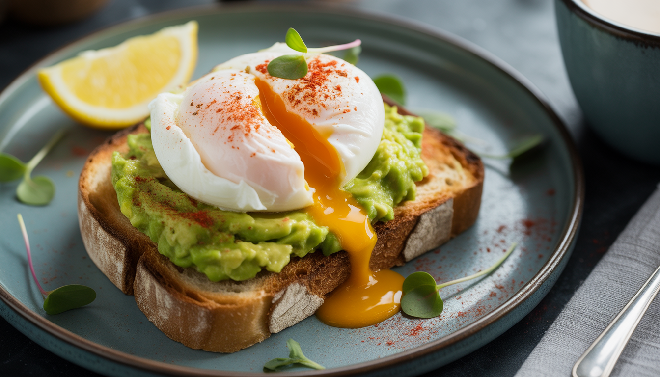 11. Toasts avocat et œuf poché