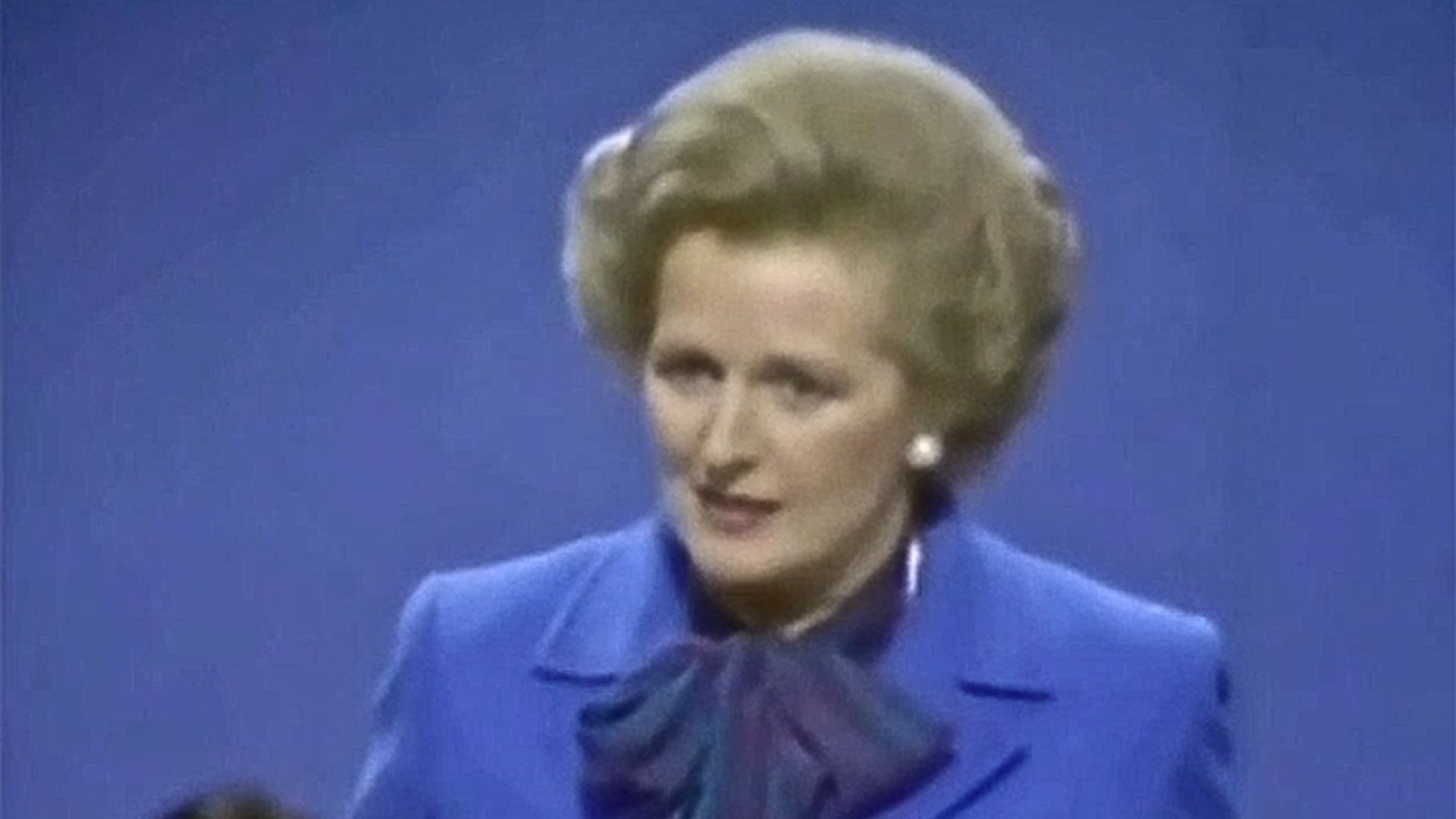 7. Margaret Thatcher : "The Lady's Not For Turning" (La dame n'est pas prête à tourner)