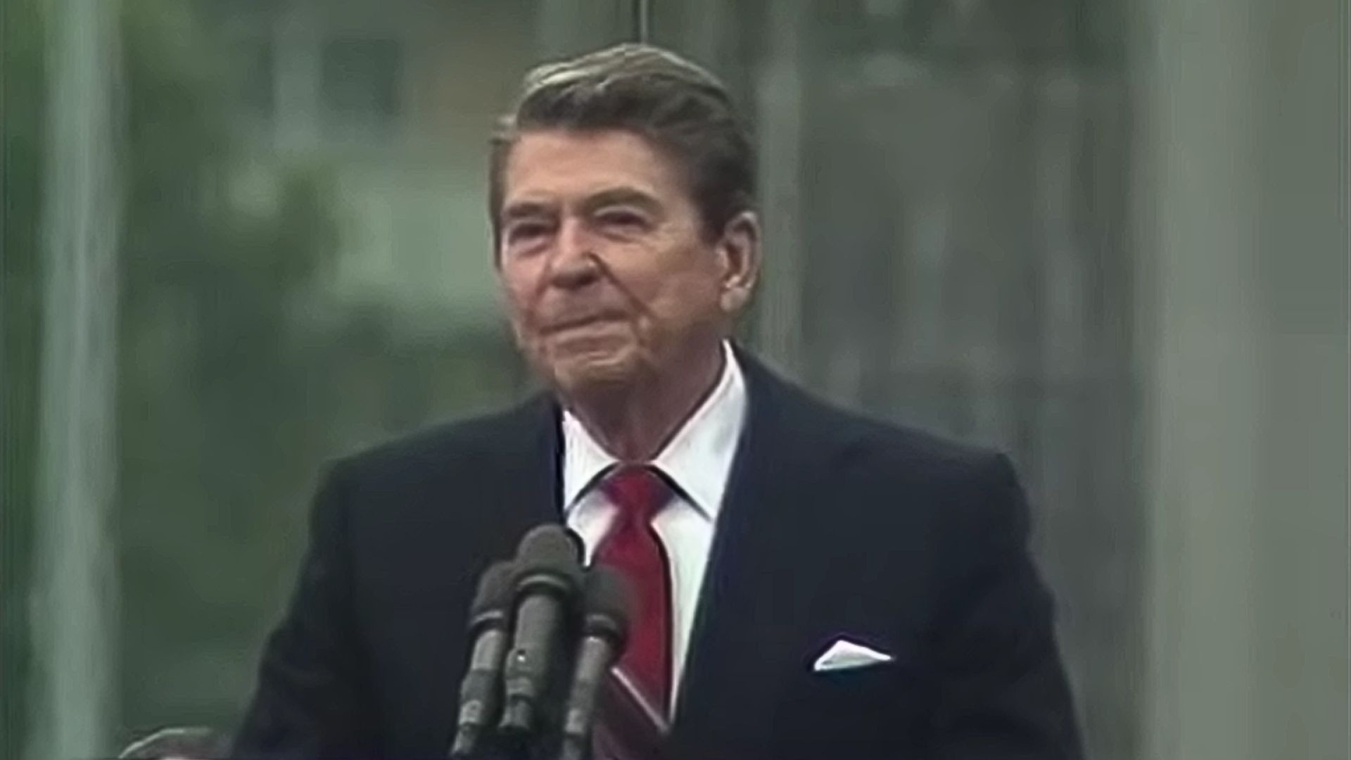 9. La déclaration de Ronald Reagan "Tear Down This Wall" (démolir ce mur)