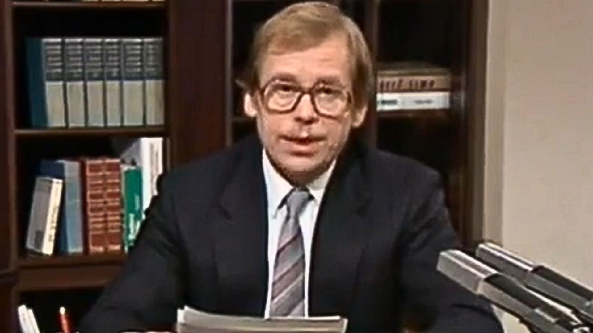 18. Discours de Václav Havel à la nation à l'occasion du Nouvel An