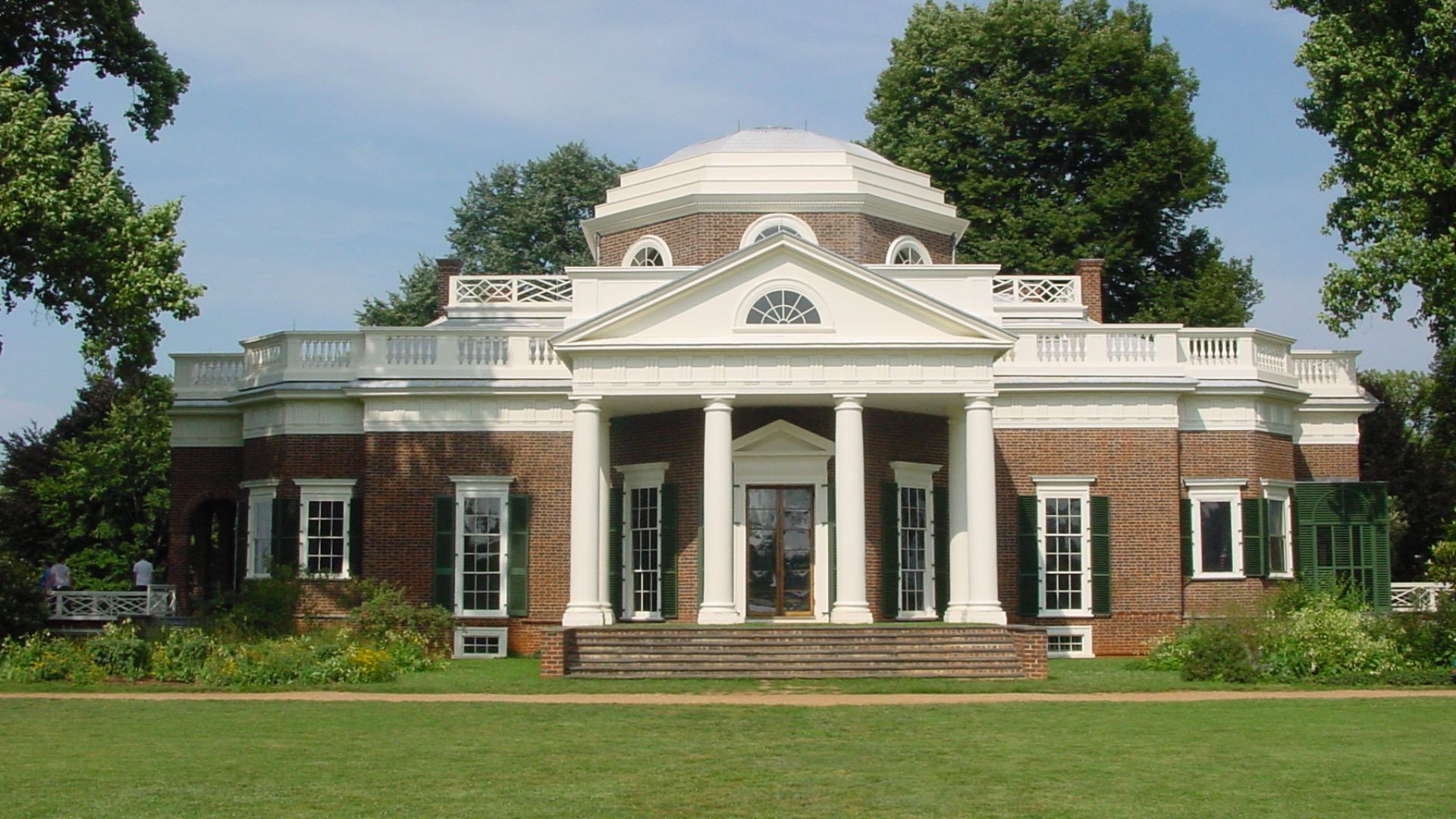 3. Monticello de Thomas Jefferson (Virginie)
