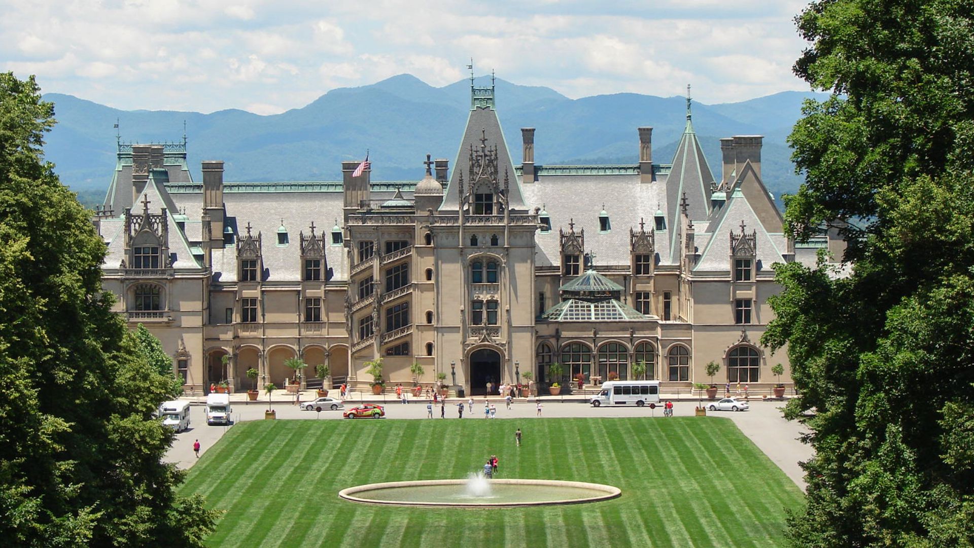 8. Le domaine de Biltmore (Caroline du Nord)