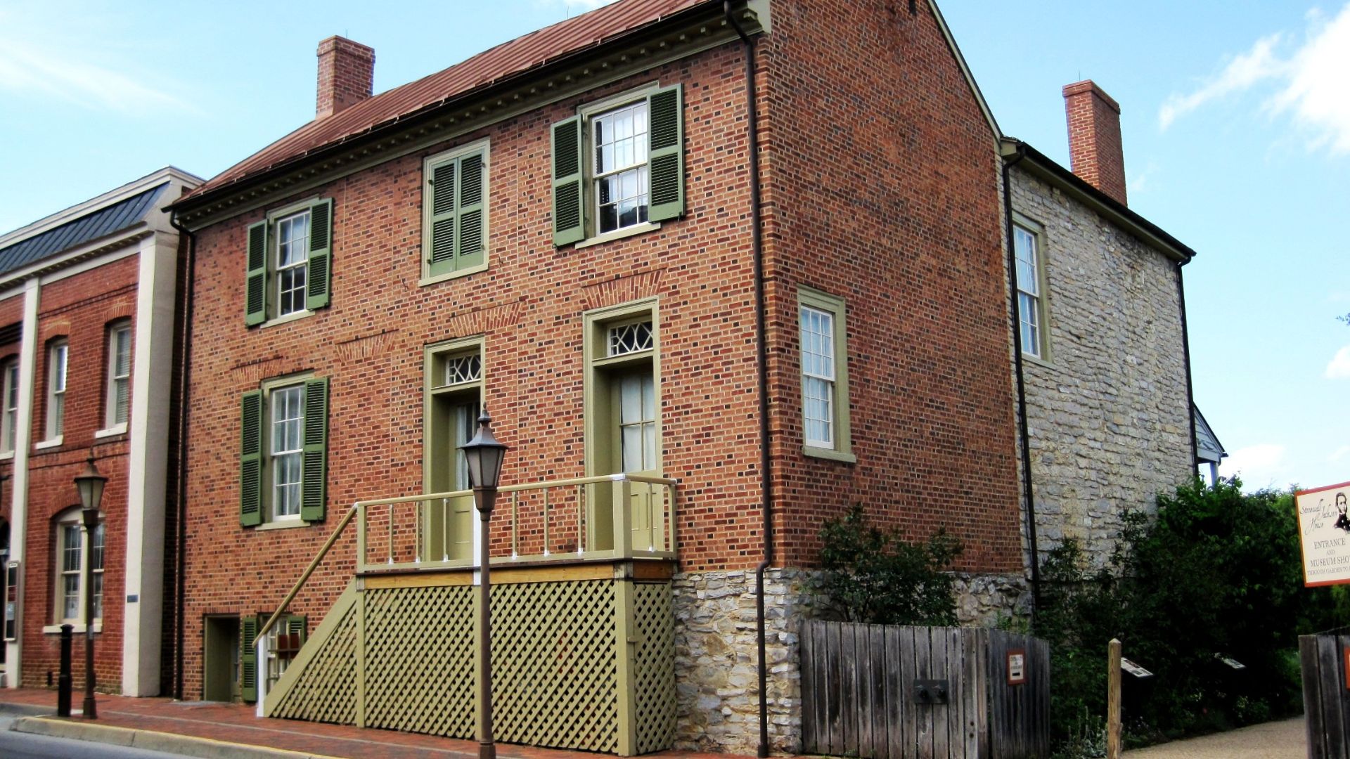 19. La maison de Stonewall Jackson (Virginie)