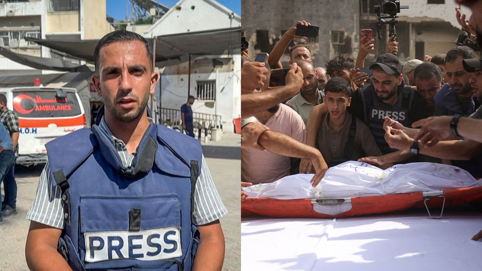 Worldwide outrage over journalists killed in Gaza, but Israel defends the strike