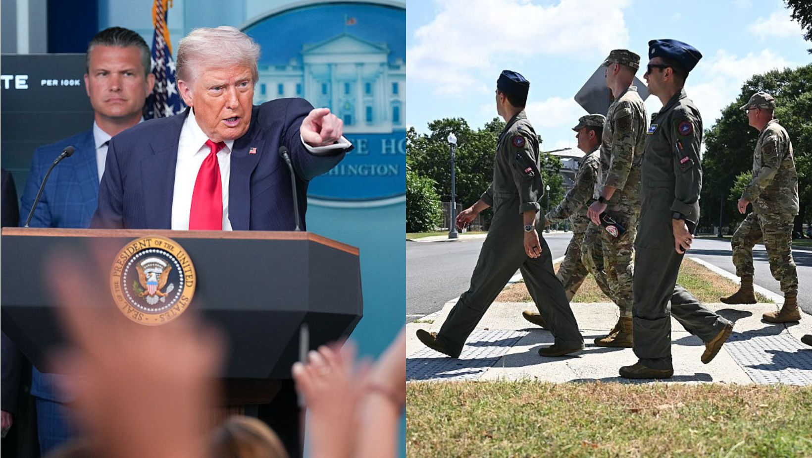 Troops in DC: Trump pleads criminal apocalypse