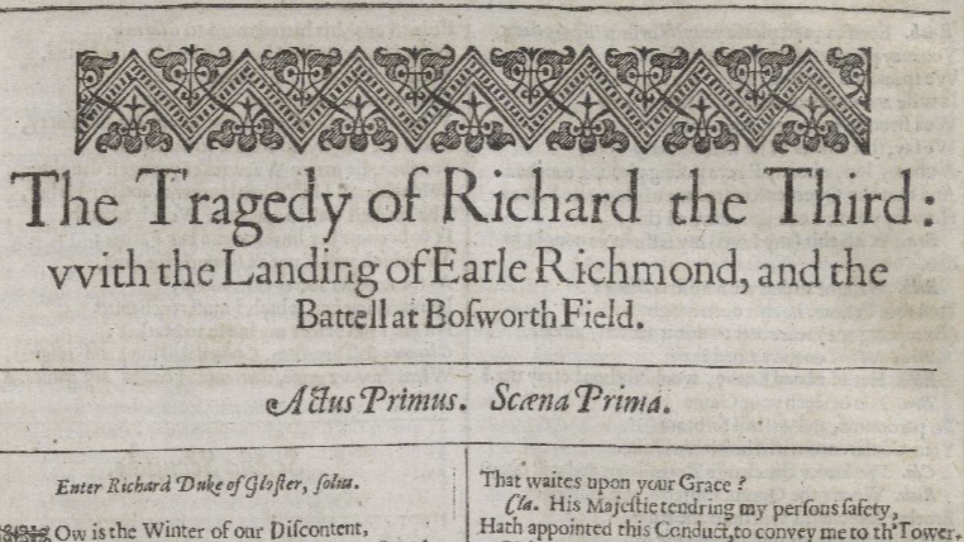 10. Richard III par William Shakespeare
