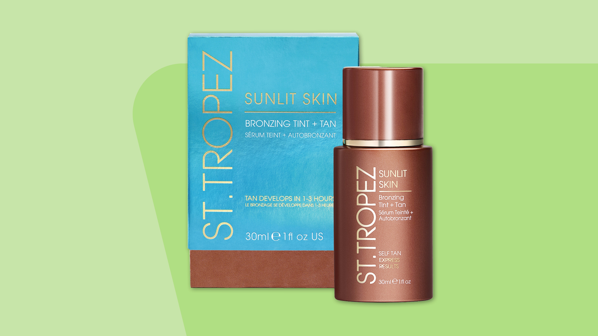 Soin Sunlit Skin Teint + autobronzant ST.TROPEZ, 30 ml, 48,99 $