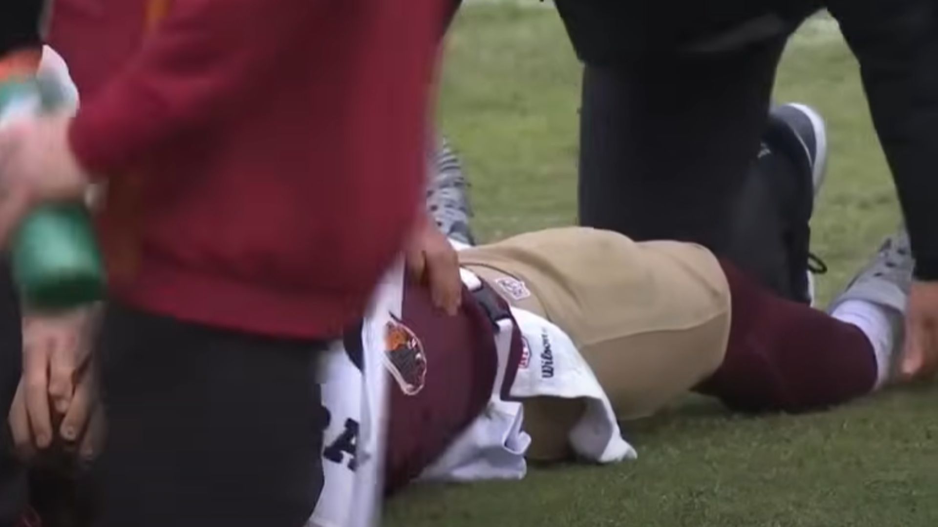 4. La fracture ouverte d'Alex Smith, qui met sa vie en danger (2018)