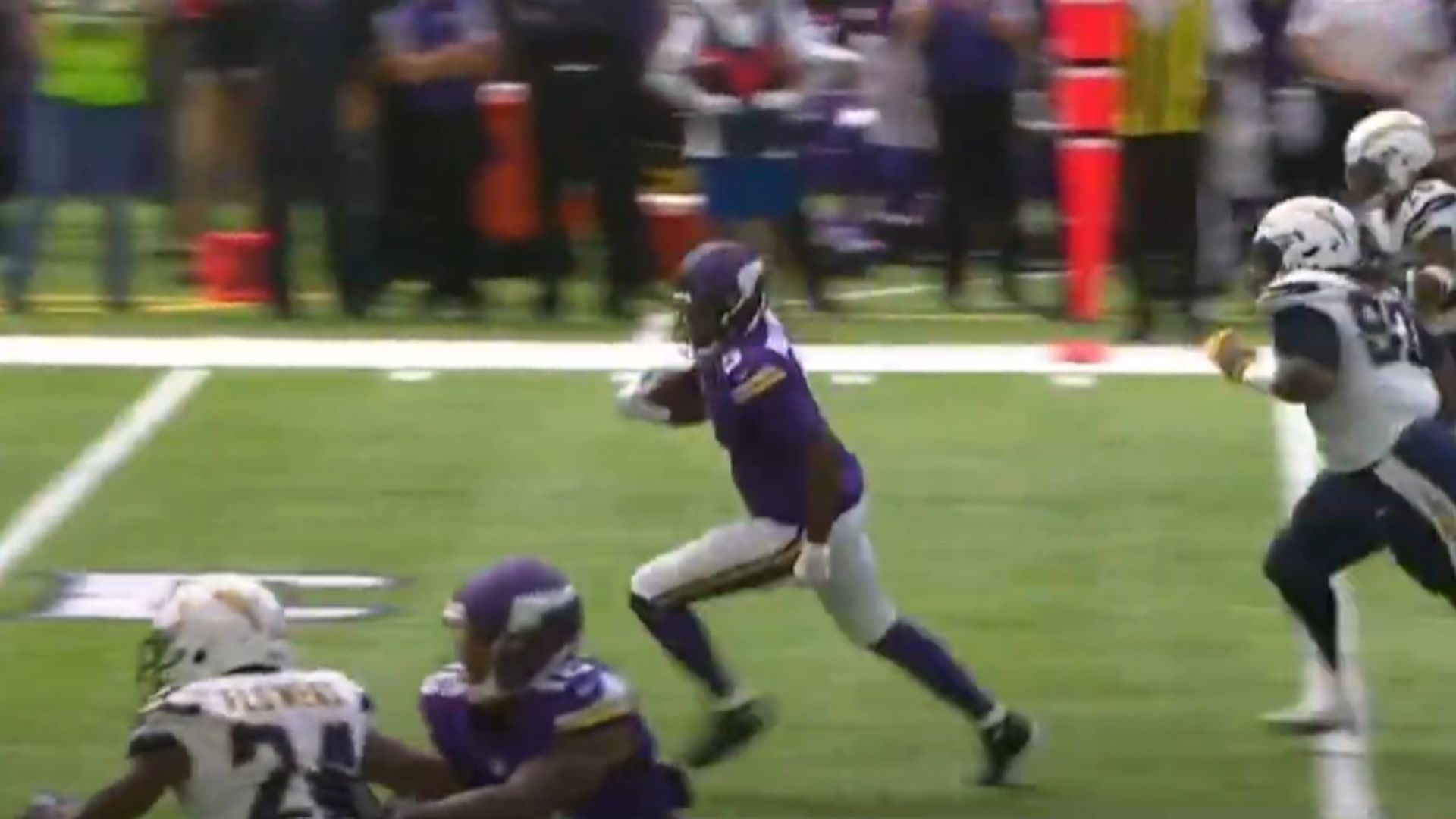 20. L'explosion du genou de Teddy Bridgewater sans contact (2016)