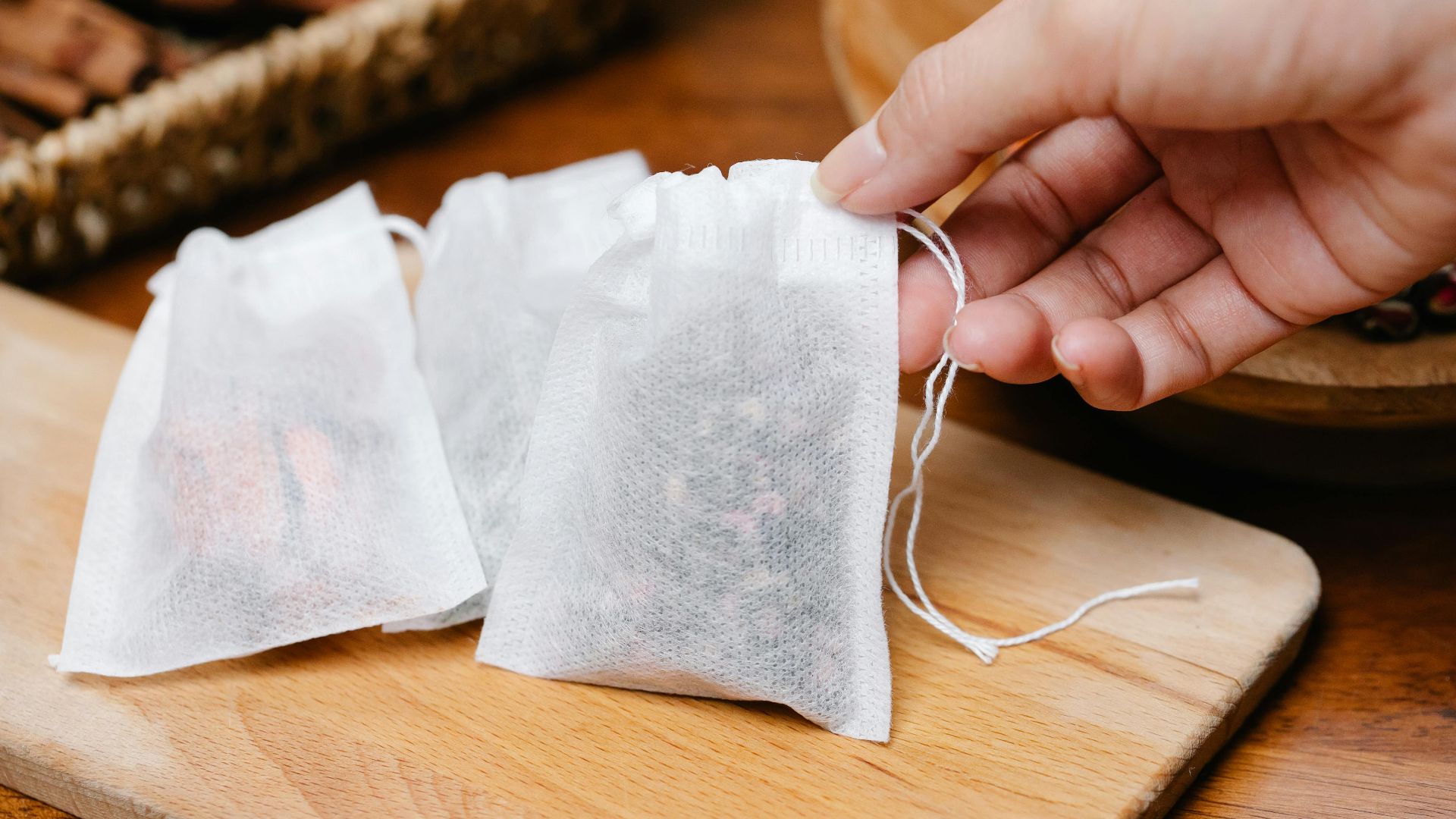 12. Sachets de thé