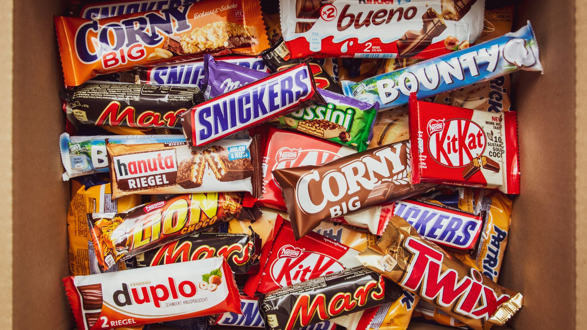 10. Barres chocolatées