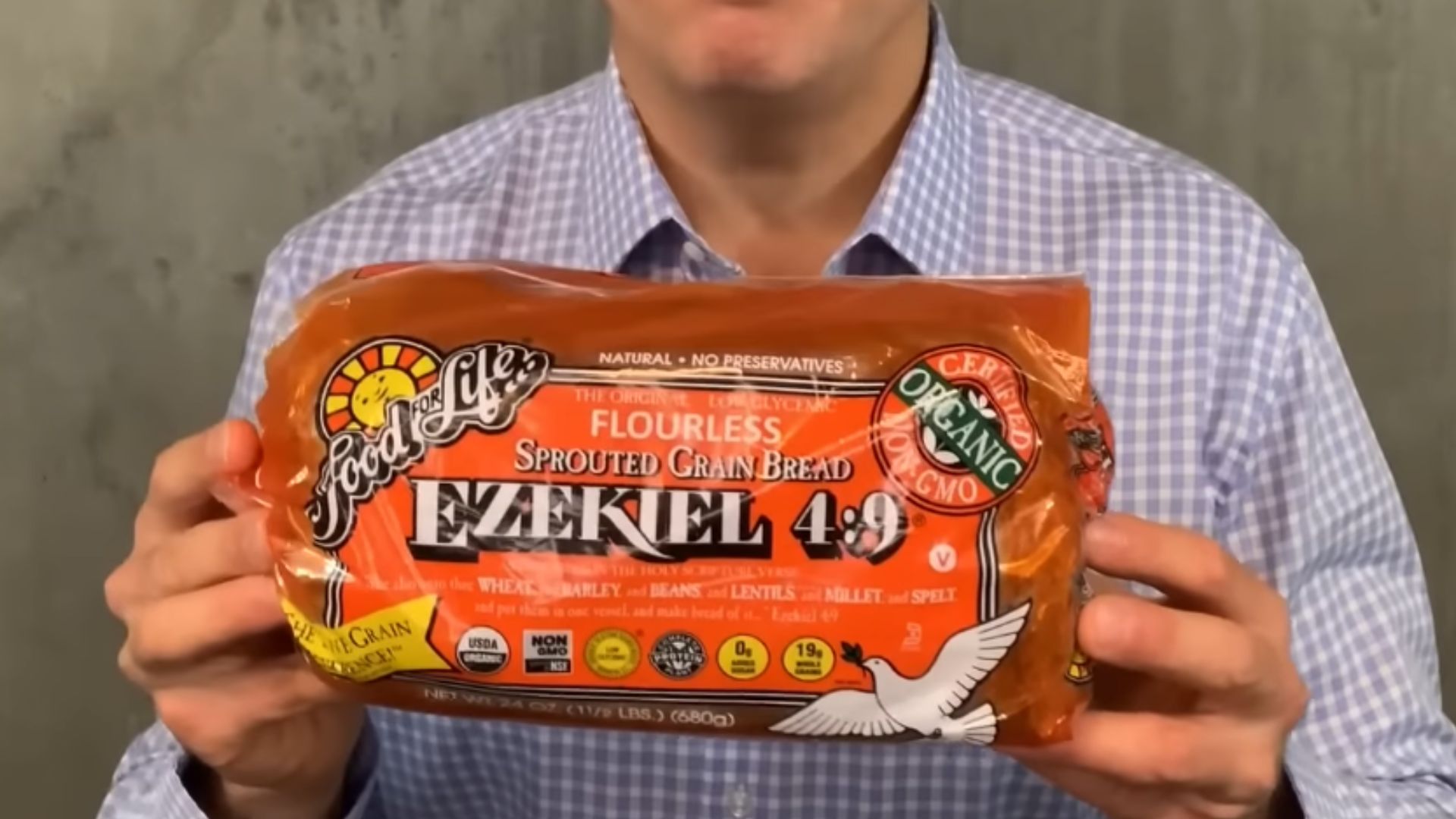3. Ezekiel 4:9 Pain de grains entiers germés