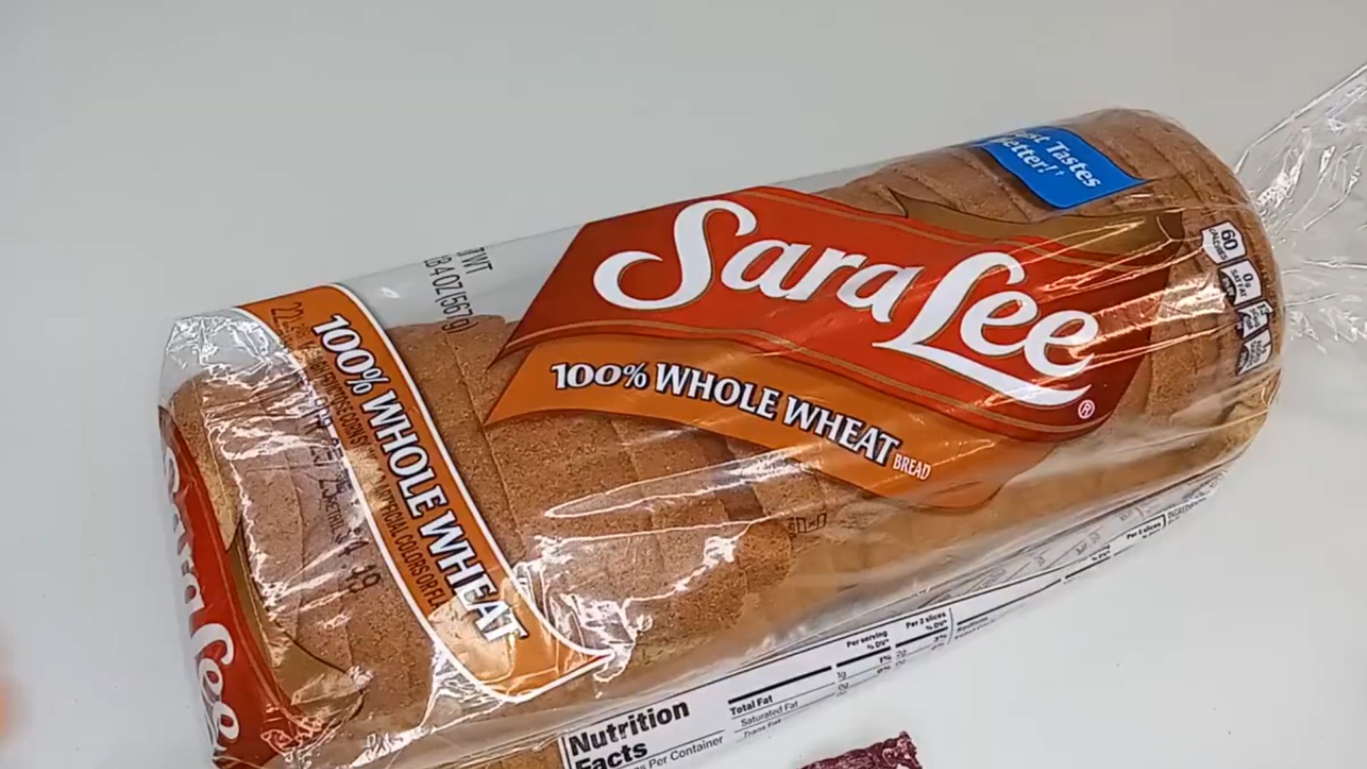 7. Pain Sara Lee 100% blé entier