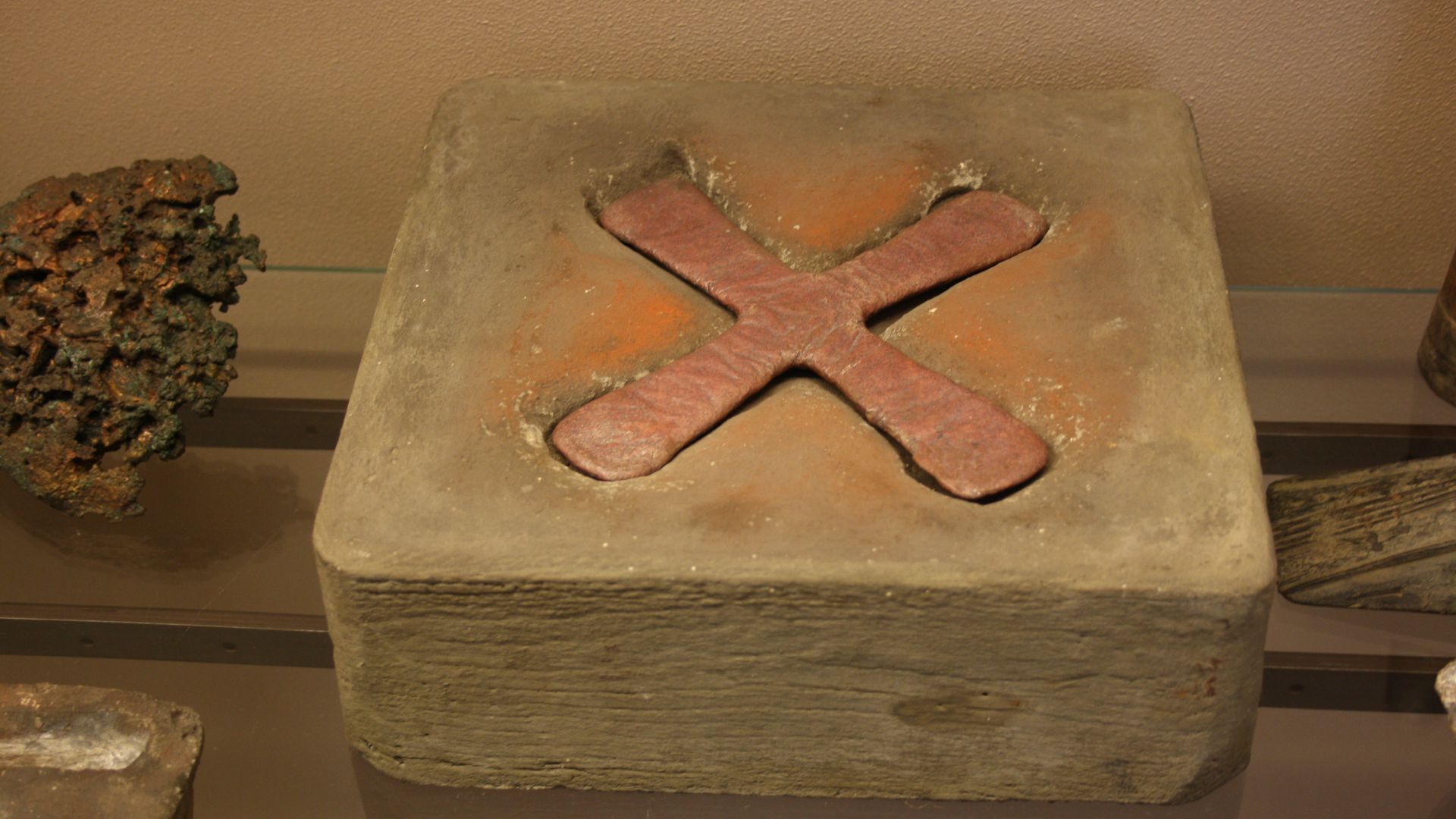 20. Croix en cuivre du Katanga