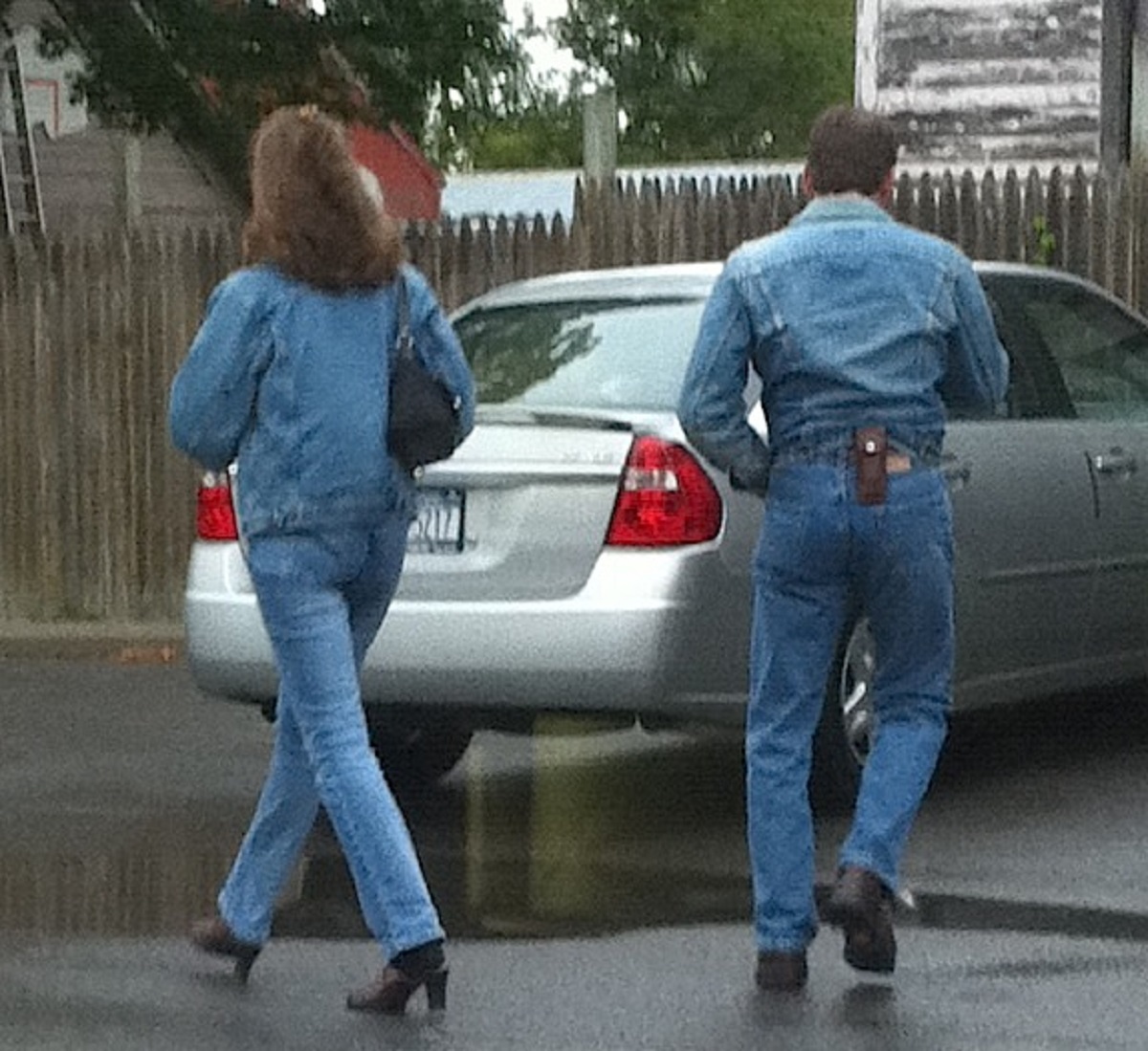 2. Denim sur denim — Le « Canadian Tuxedo »