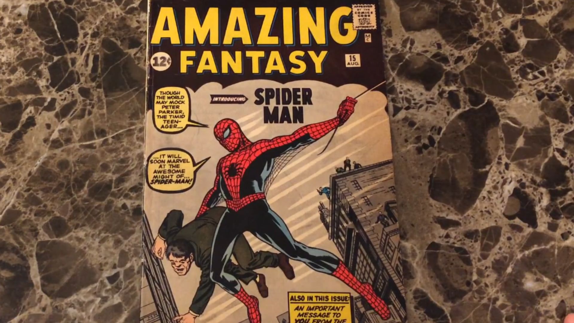 3. Amazing Fantasy #15: 3,6 millions de dollars