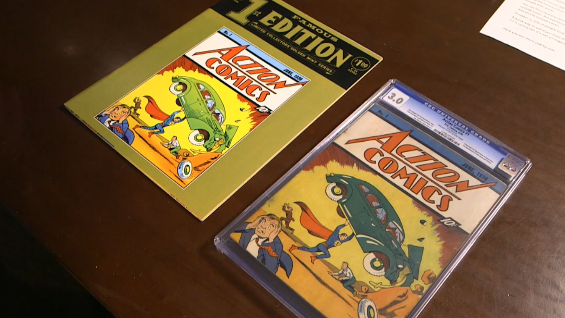 1. Action Comics #1: 6 millions de dollars