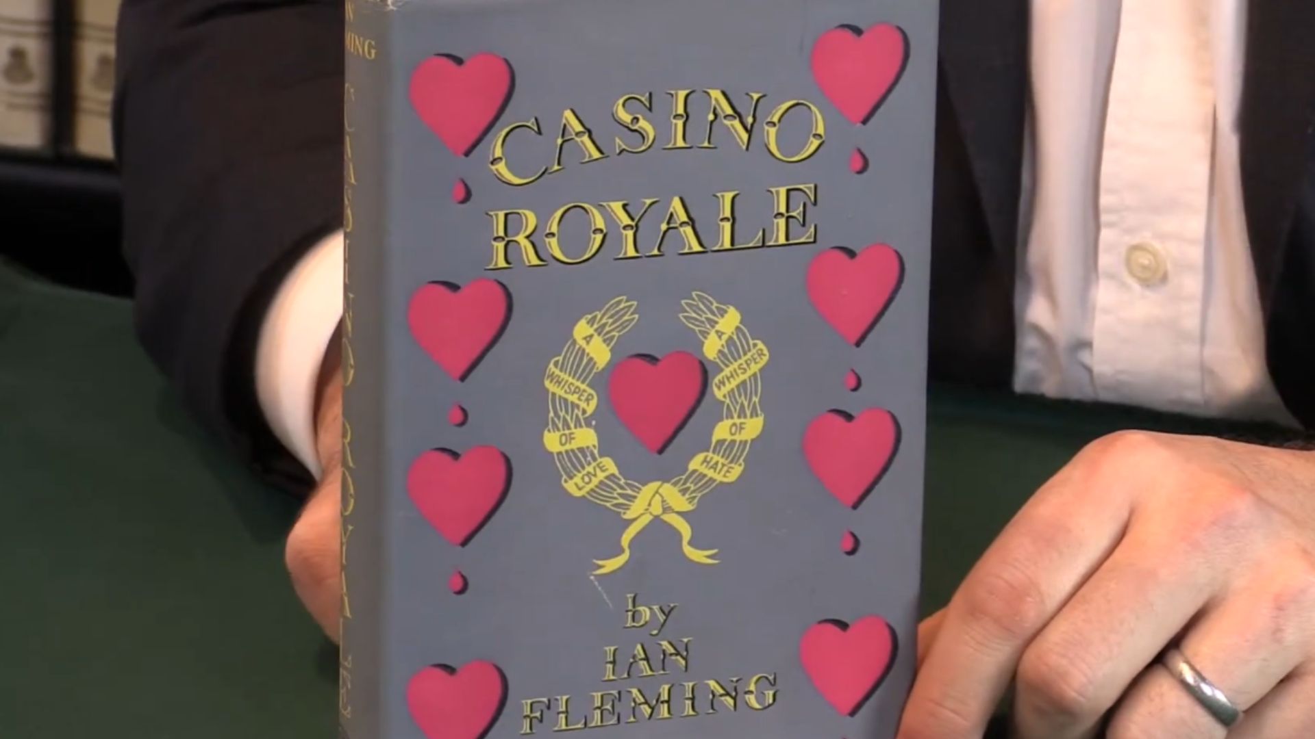 19. Première édition de Casino Royale par Ian Fleming: 55 000 dollars