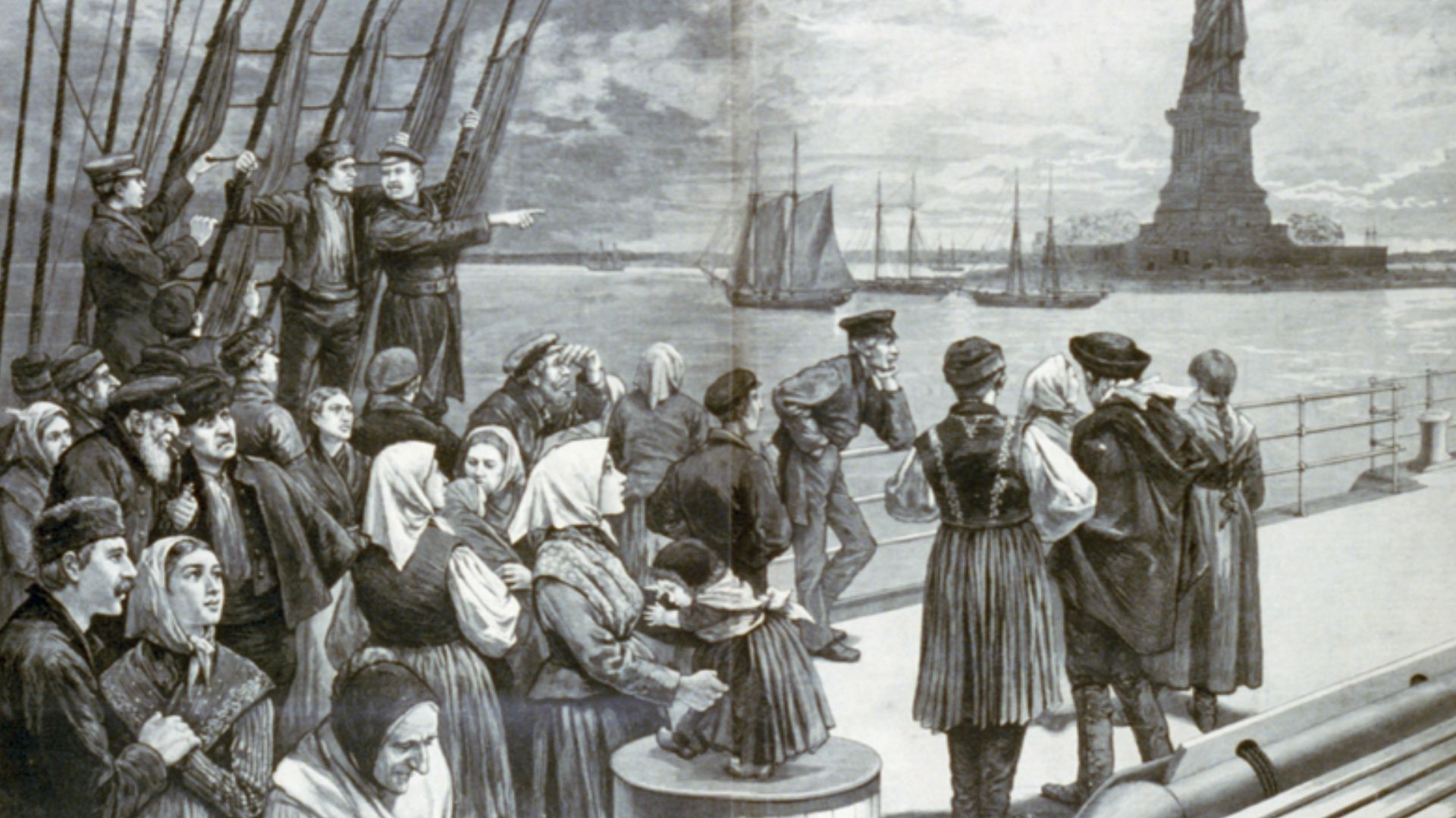 9. Les États-Unis ont toujours accueilli les immigrants