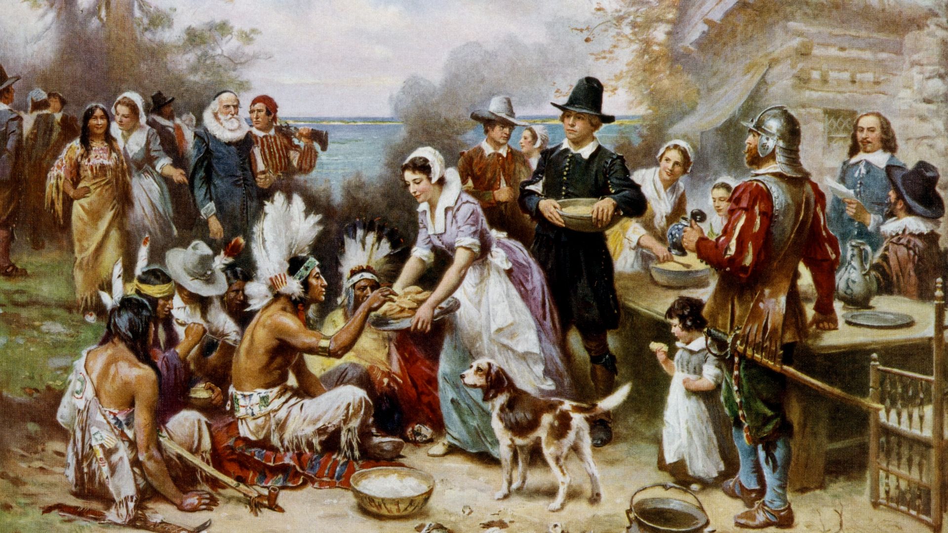 18. Thanksgiving a toujours été une célébration pacifique