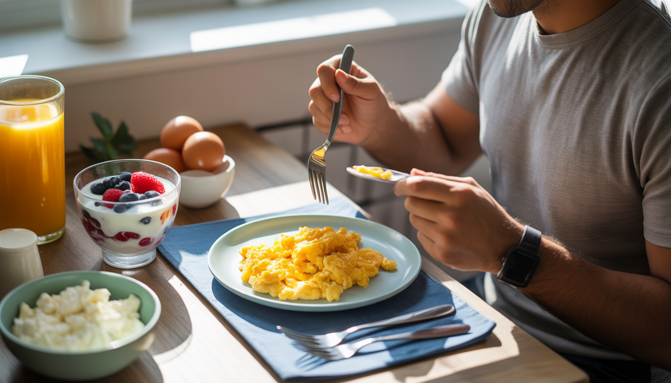 5. Privilégier les protéines au petit-déjeuner