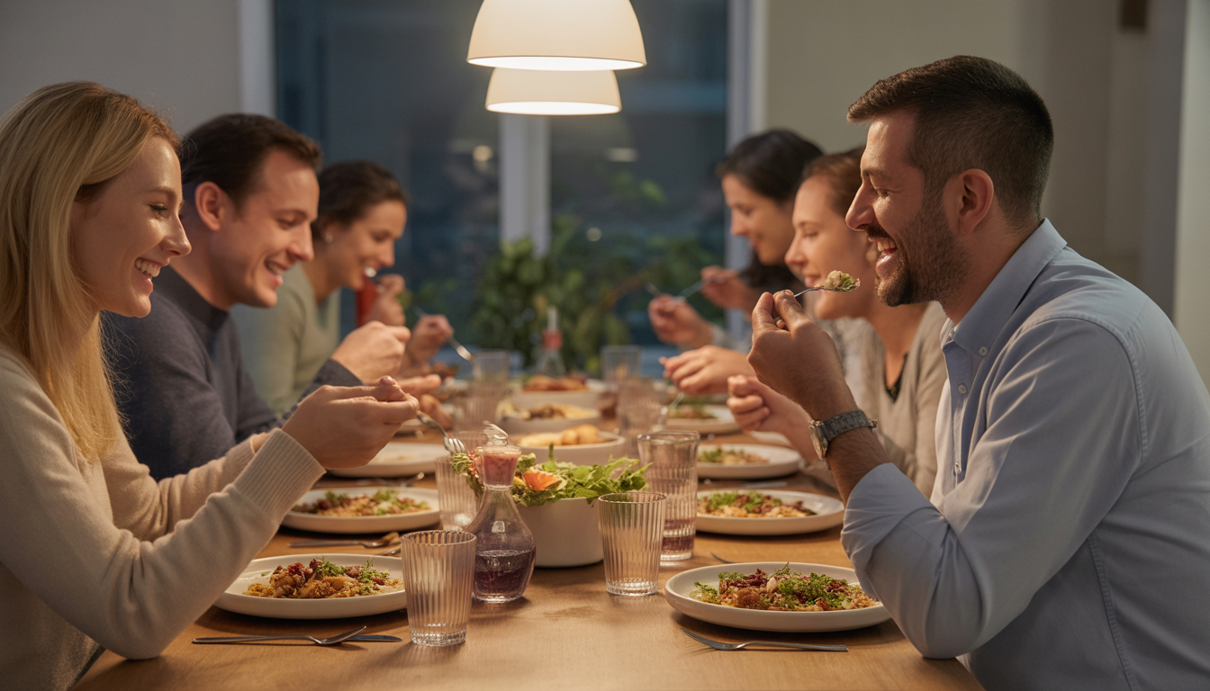 12. Manger lentement et savourer