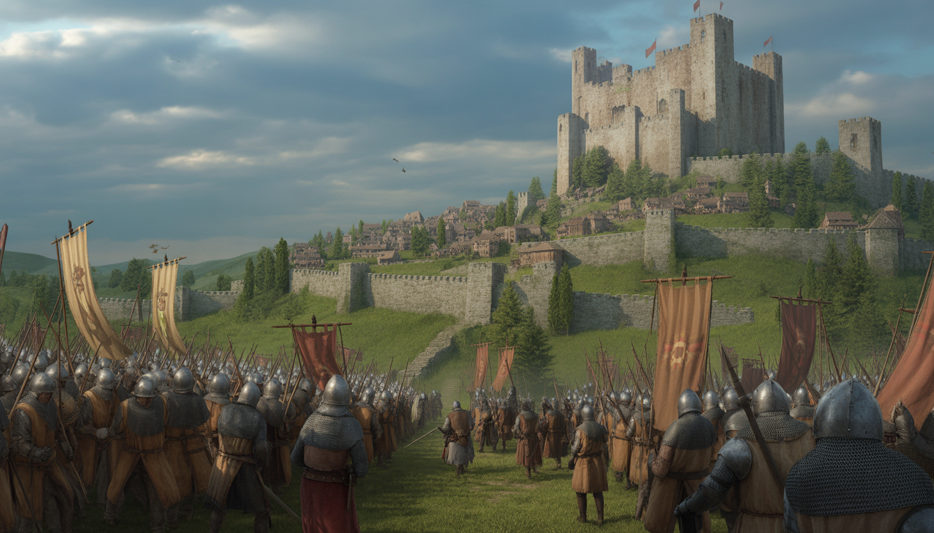 1. Stronghold Kingdoms : bâtis ton empire médiéval