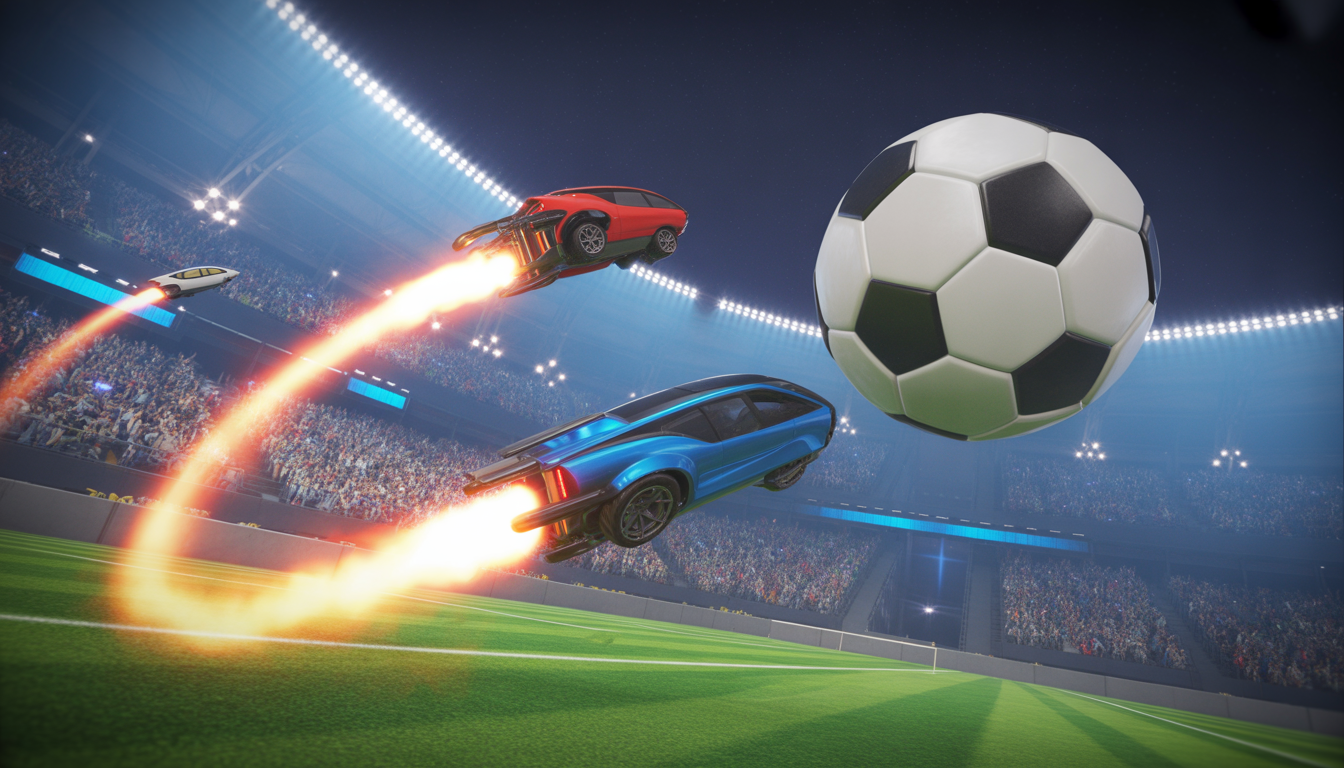 3. Rocket League : du foot avec des voitures
