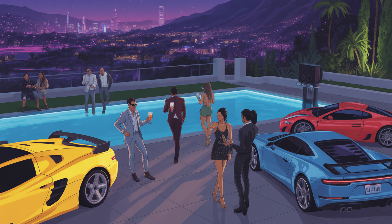 5. GTA Online: Luxe, voitures et soirées privées