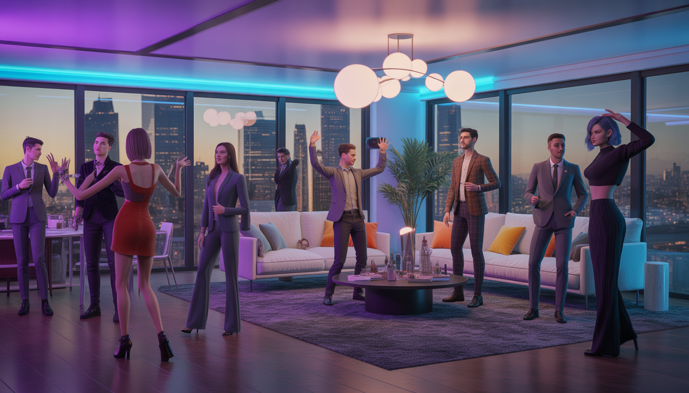 12. Avakin Life : Style, rencontres et soirées branchées
