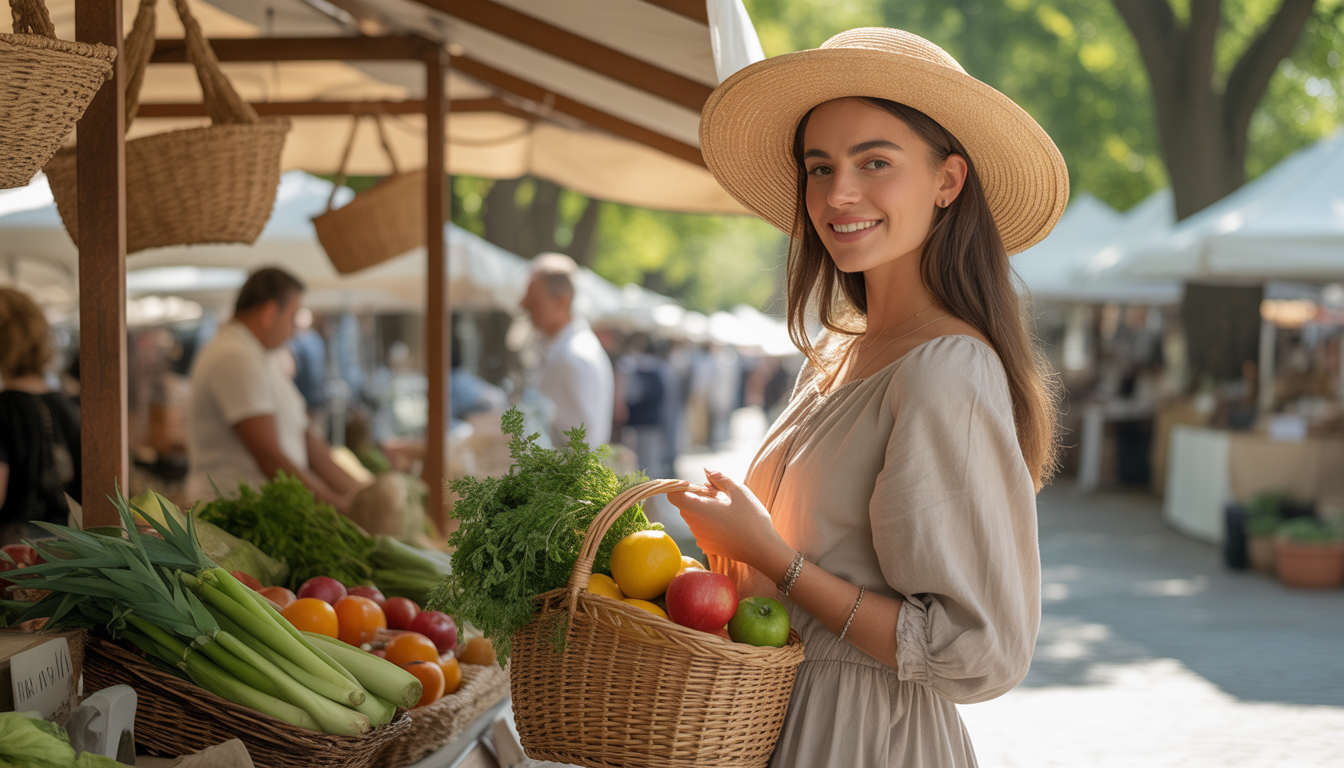 15 idées de looks pour flâner au marché