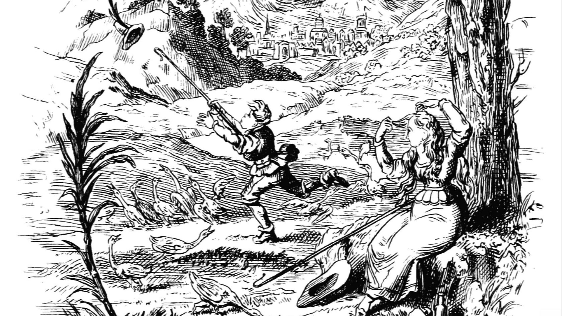 10. "La fille de l'oie