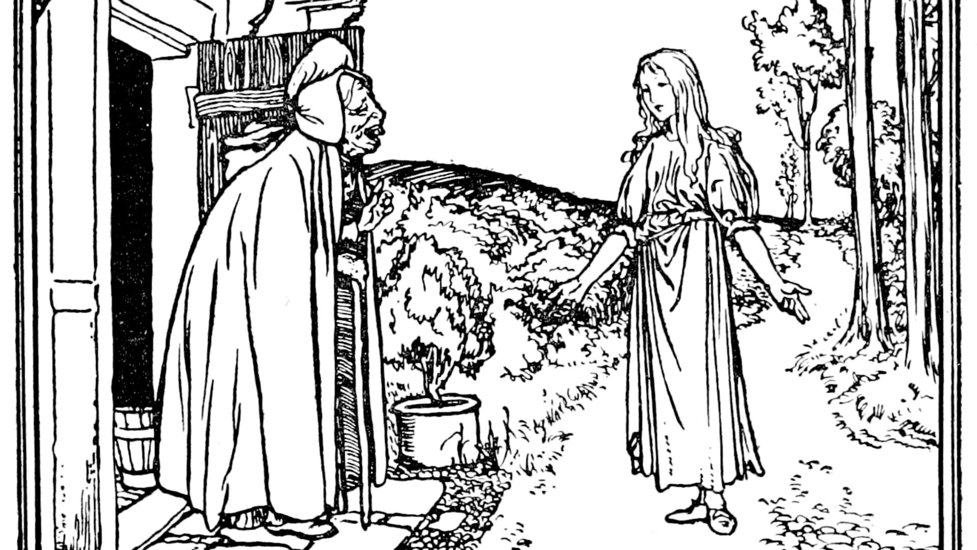 18. "Mère Holle