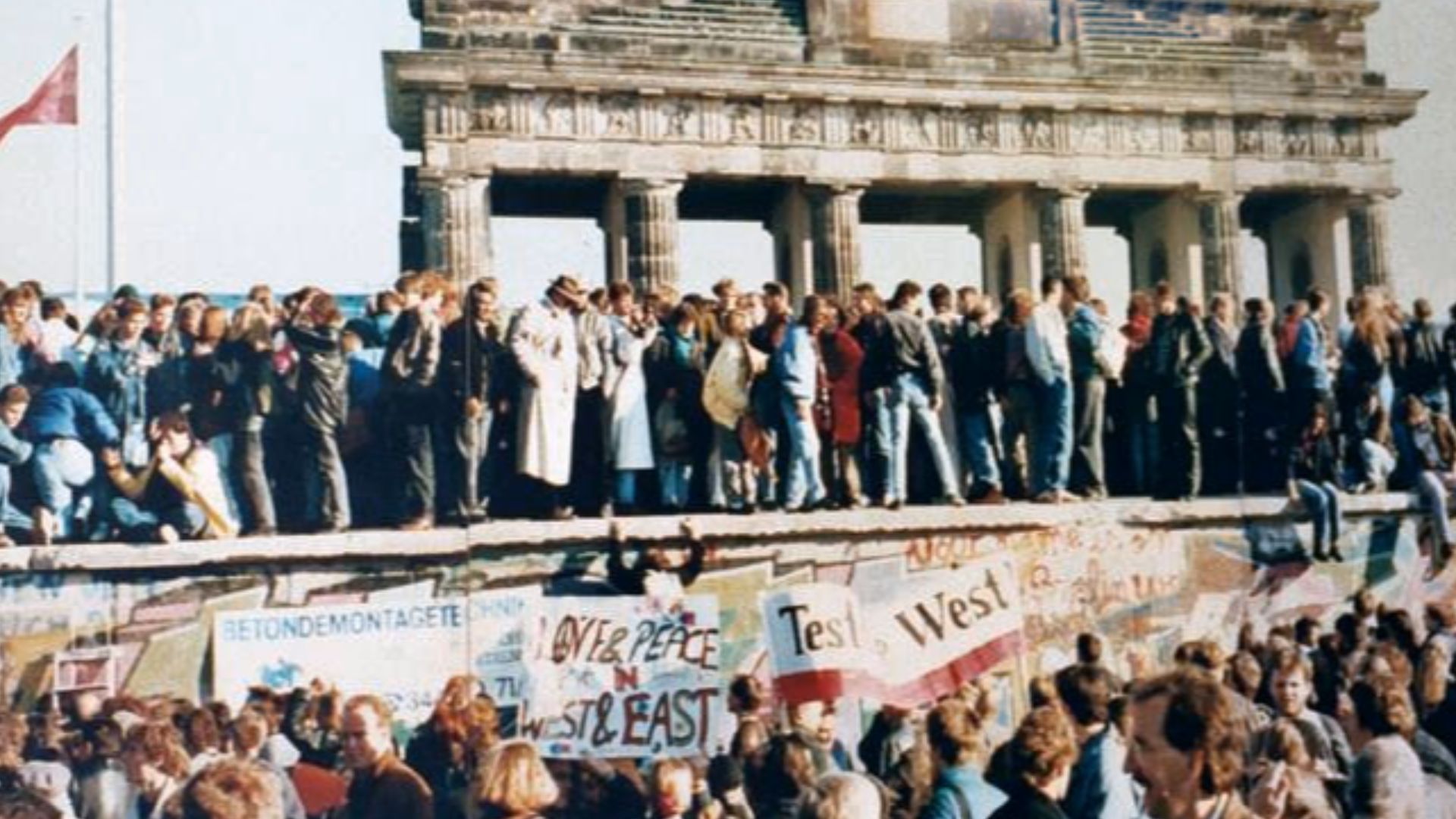 7. La chute du mur de Berlin