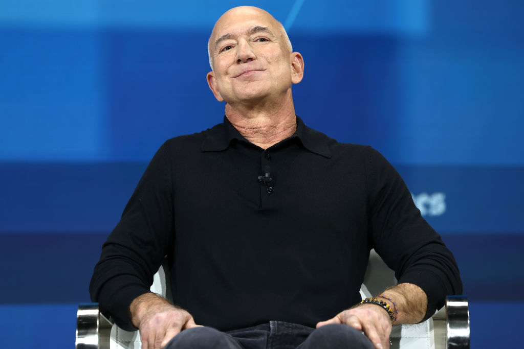 Bezos had announced his intention