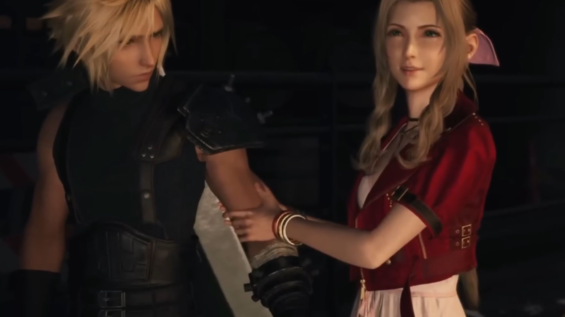 5. Cloud et Aerith dans Final Fantasy VII