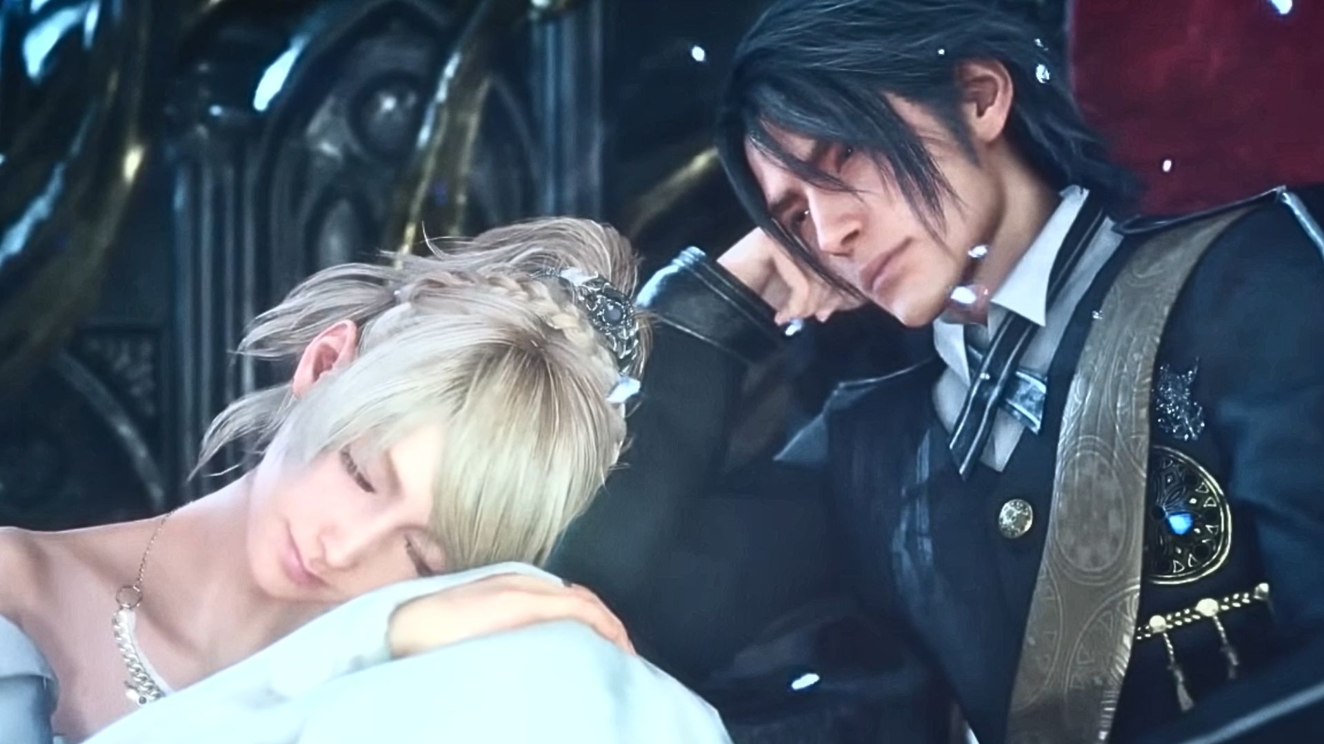 9. Noctis et Lunafreya dans Final Fantasy XV
