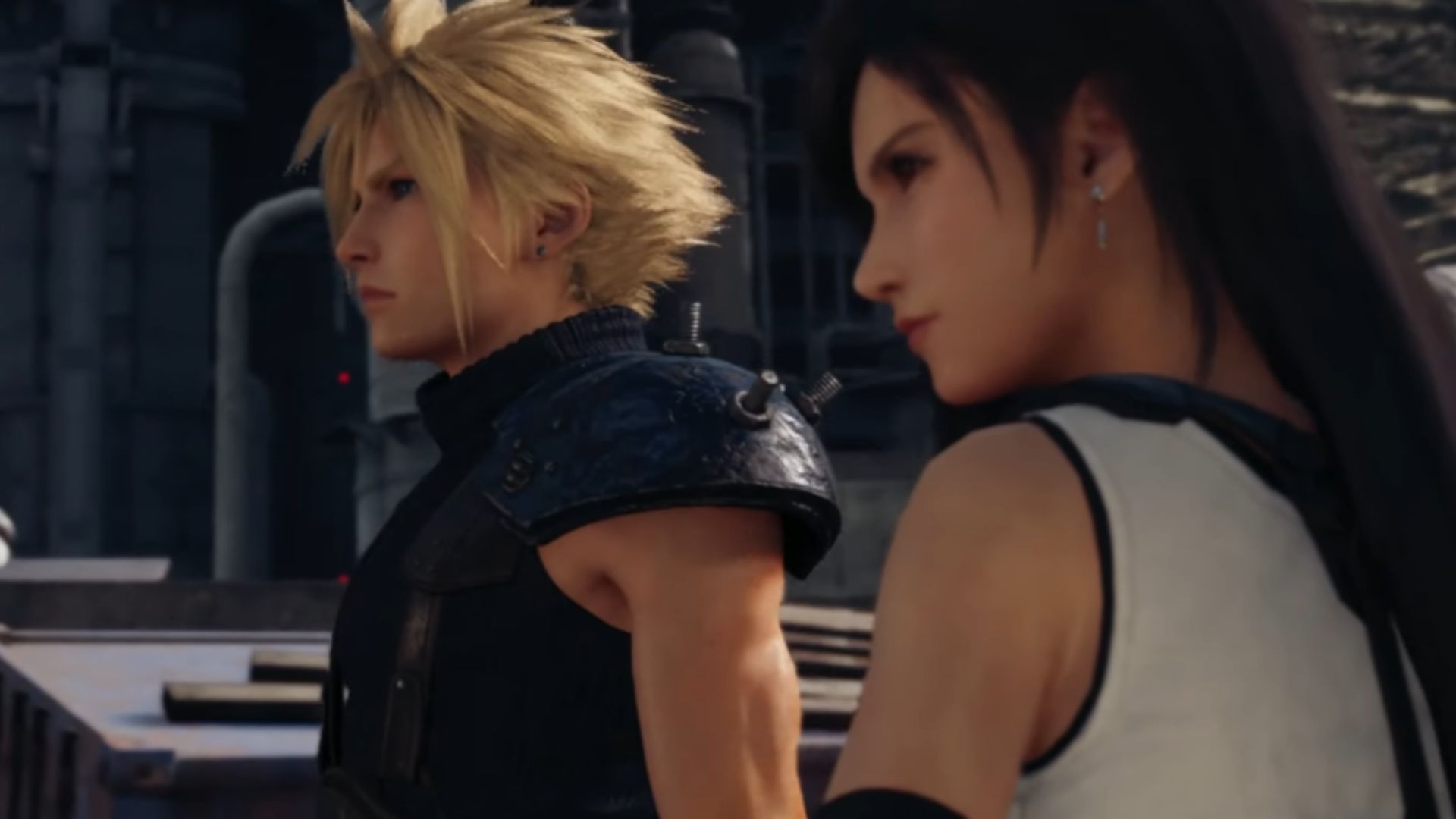 10. Tifa et Cloud dans le remake de Final Fantasy VII