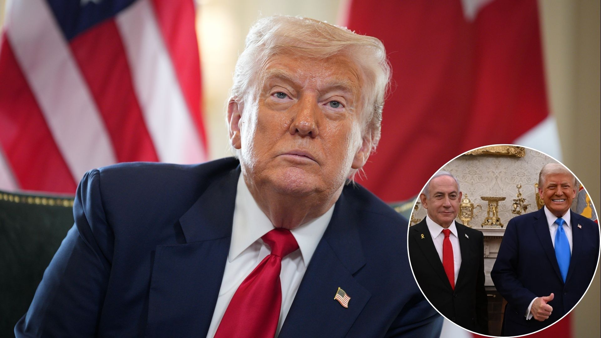 Trump: Netanyahu is a “war hero” and “I am too”