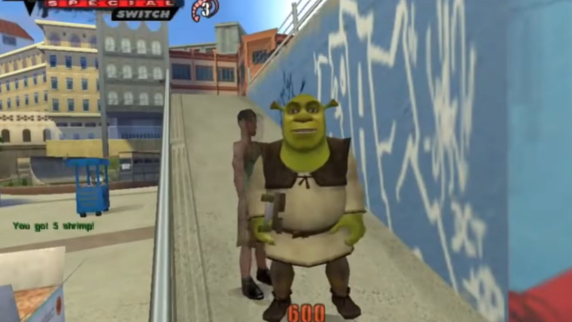 1. Shrek (Tony Hawk's Underground 2)
